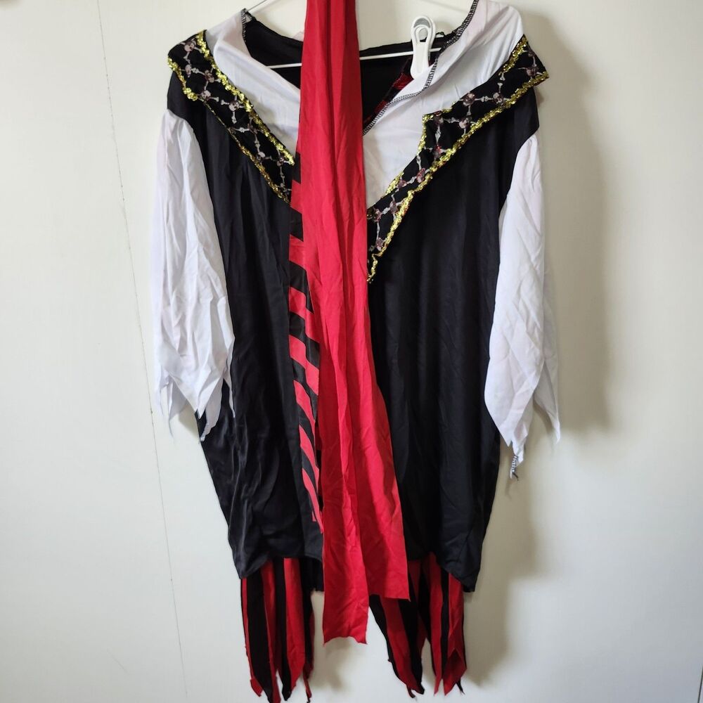 Mens Pirate Costume Plus Size XL XXL Forum Novelties Renaissance Halloween